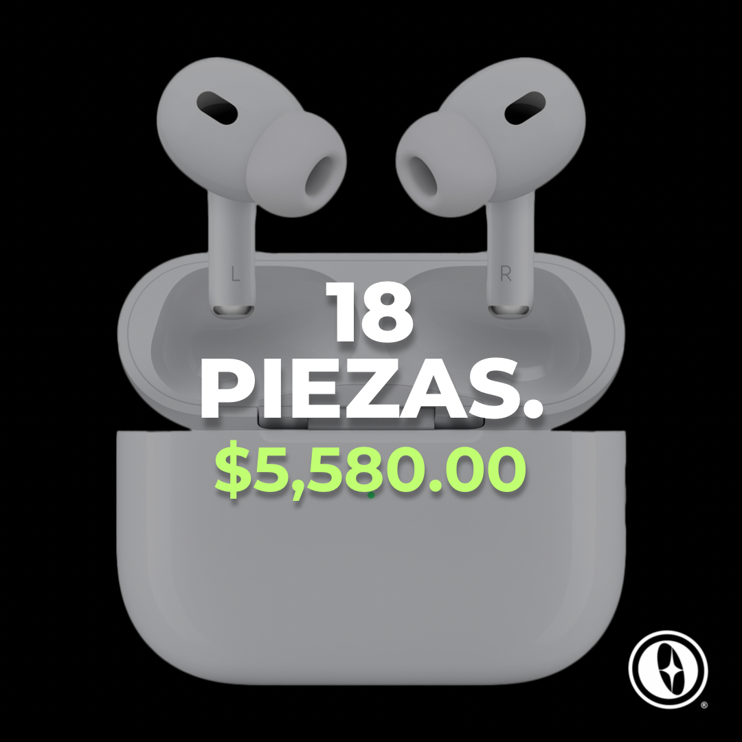 PAQUETE PROFESIONAL 18 PZS - AIRPODS PRO 2